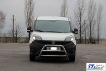 Fiat Doblo II 2010–2022 Bullbar WT022 (RVS) foto 2