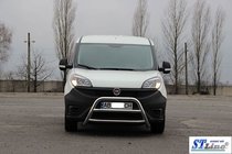 Fiat Doblo II 2010–2022 Bullbar WT022 (RVS) foto 4