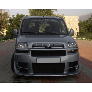 Bumperlijsten Sorento-style (spuitklaar) Fiat Doblo I 2001–2005