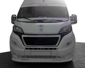 Fiat Ducato 2006–2025 Voorbumper lip spoiler 2014↗︎ (smal met LED, spuitklaar) foto 1