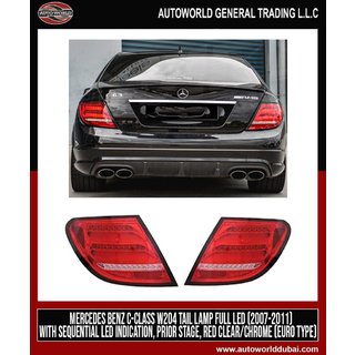 LED achterlichten (2007-2011, 2 stuks) Mercedes C-klasse W204 2007–2015