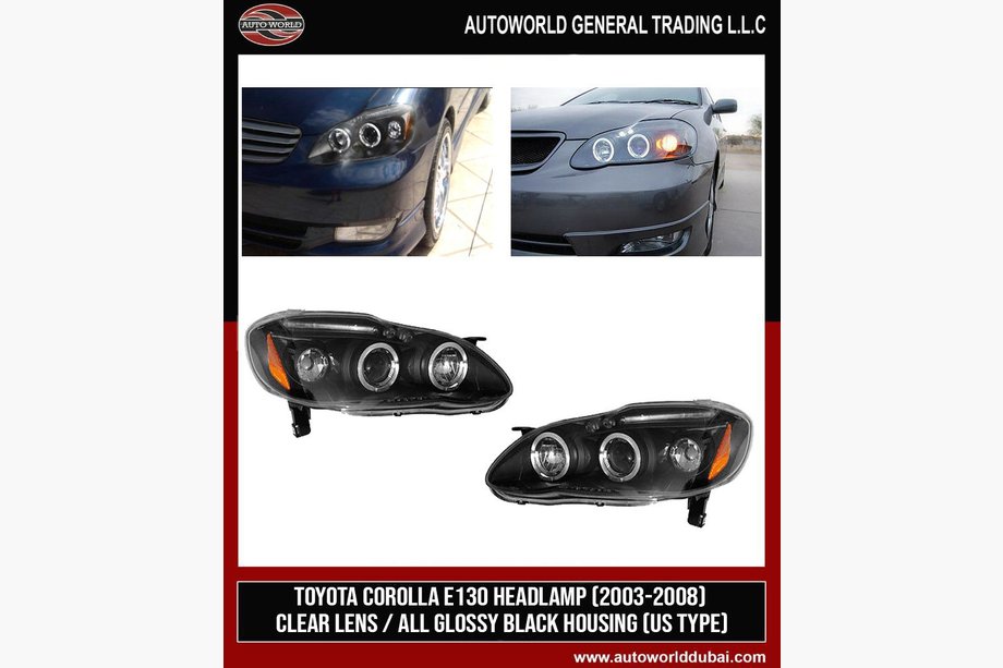 Toyota Corolla 2002–2007 Koplampen (2 stuks, LED) Image