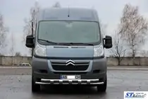Fiat Ducato 2006–2025 Voorste bullbar ST015 (RVS) foto 2