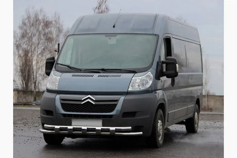 Fiat Ducato 2006–2025 Voorste bullbar ST015 (RVS) Image