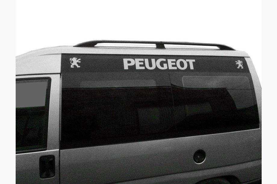 Citroen Jumpy 1996–2007 Zwarte dakrails Image