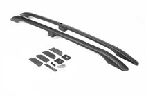 Volkswagen Touareg 2002–2010 Dakrails zwart (Turks design) Metalen montagevoeten foto 1