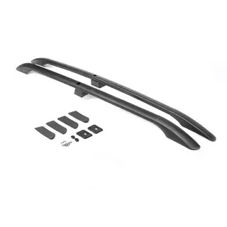 Aluminium dakrails (zwart)