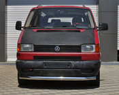 Volkswagen T4 Caravelle/Multivan 1990–2003 Voorbumperbescherming ST008 (RVS) 60 mm foto 1
