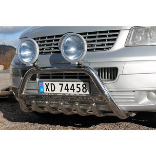 Bullbar WT003 (RVS) Volkswagen T5 Transporter 2003–2010 foto 3