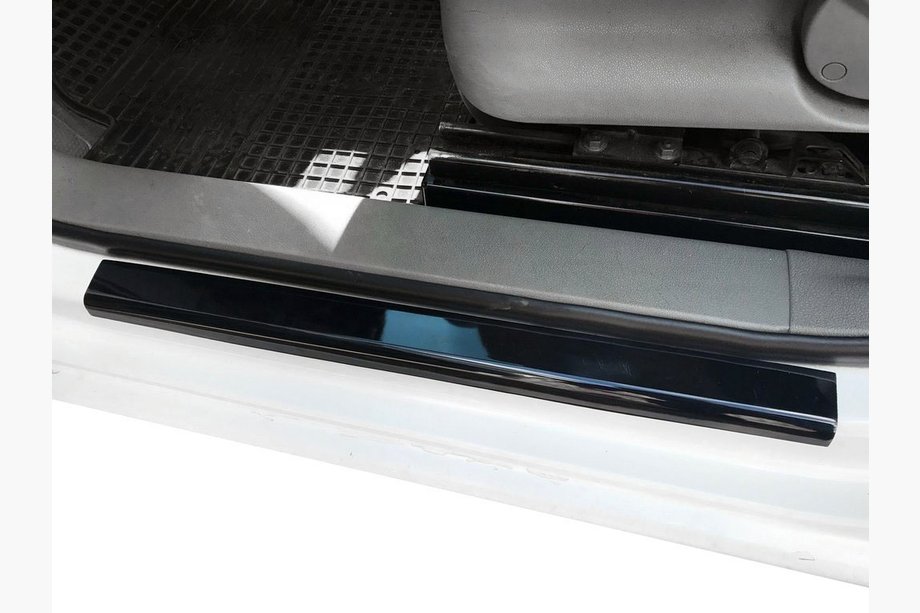 Volkswagen Caddy 2015–2020 Dorpellijsten (ABS-kunststof) 3 stuks, glanzend Image