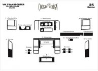 Volkswagen T5 Caravelle 2004–2010 Dashboard sierlijsten Carbonlook foto 3