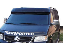 Volkswagen T5 Multivan 2003–2010 Voorruitvizier (zwart hoogglans, 5 mm) foto 2
