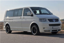 Volkswagen T5 Transporter 2003–2010 Complete raamomlijsting (14-delig, RVS) 2 zijdeuren, korte wielbasis foto 6
