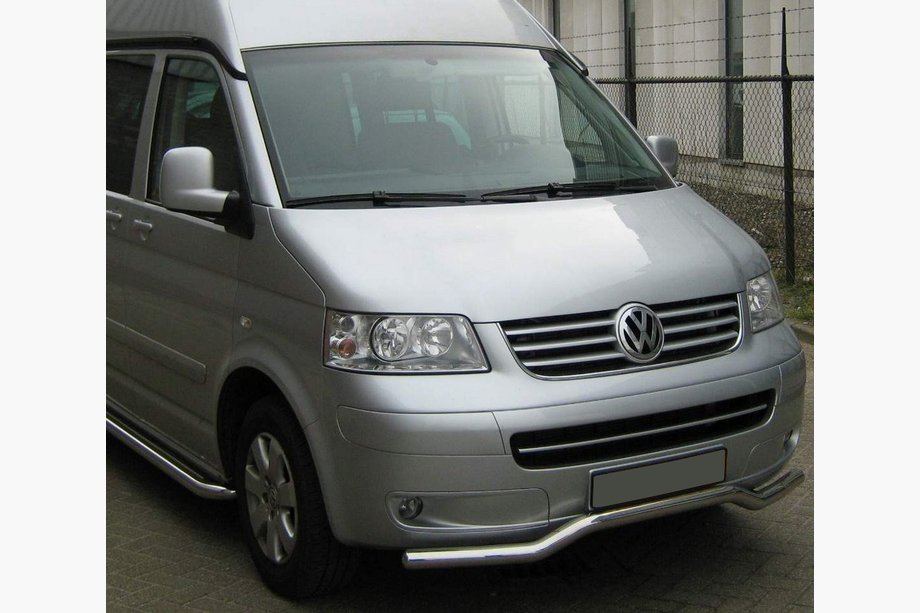 Volkswagen T5 2010–2015 Onderlip Wave (RVS) Image