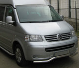 Volkswagen T5 2010–2015 Onderlip Wave (RVS) foto 1