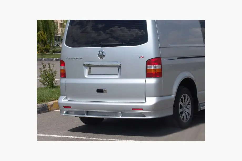 Volkswagen T5 Caravelle 2004–2010 ABT achterste onderlip (spuitklaar) Image