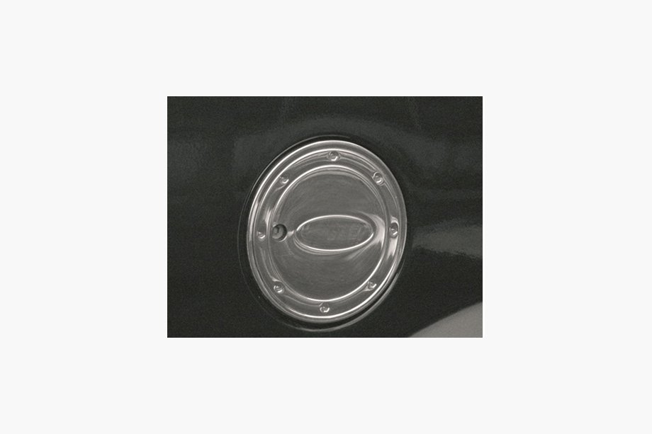 Ford Connect 2002–2006 RVS tankklep cover OmsaLine - Italiaans roestvrij staal Image