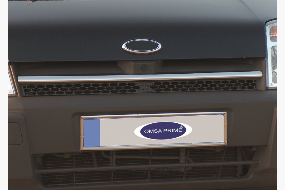 Ford Connect 2002–2006 B-keuze !!! RVS sierlijst voor radiateurgrille (1 stuk) Image