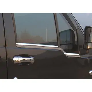 Buiten raamomlijsting RVS (2-delig)