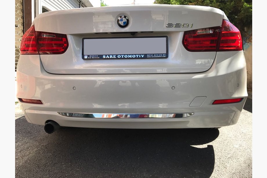 BMW 3 Serie F30/F31 2012–2019 Bumperrand (RVS) Image