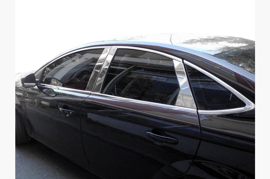 Ford Mondeo 2008–2014 Deurstijllijsten (RVS) Foto 1