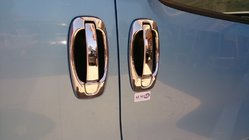 Citroen Nemo 2007–2017 RVS deurgreep covers + omlijsting set (8-delig) Carmos - Turks staal foto 6