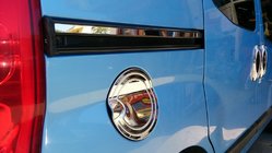 Peugeot Bipper 2008–2017 Sierlijst onder schuifdeur (2 stuks, RVS) OmsaLine - Italiaans roestvrij staal foto 3