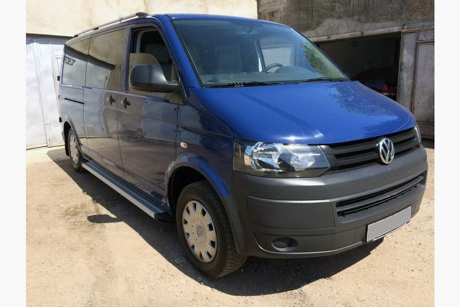 Volkswagen T6 2015–2024 Zijtreden Maya V2 (set van 2, aluminium) Image