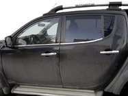 Mitsubishi L200 2006–2015 Raamomlijsting (4 stuks, RVS) OmsaLine - Italiaans roestvrij staal foto 1