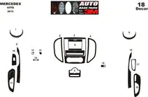 Mercedes Vito/V-klasse W447 2014– Dashboard sierlijsten foto 6