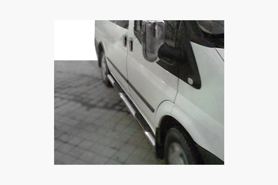 Ford Transit 2014– Zijbuizen Ø70 (2 st., RVS) Image