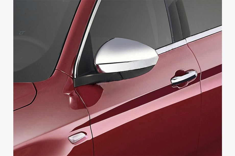 Fiat Tipo 2016– Chromen spiegelkappen (2 stuks, kunststof) Image