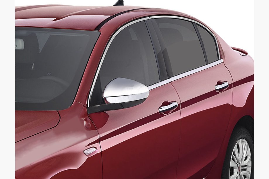 Fiat Tipo 2016– Volledige raamomlijsting (RVS) Image