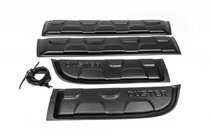 Dacia Duster 2008–2018 Deurmoldings met noppen (4 stuks, kunststof) foto 2