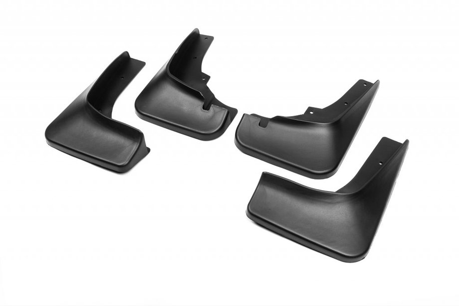 Mitsubishi Outlander 2006–2012 Premium spatlappen voor smalle dorpel (4 stuks) Image