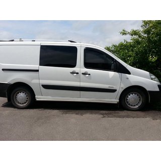 Sidebars (set van 2, RVS) Citroen Jumpy 2007–2017 foto 1