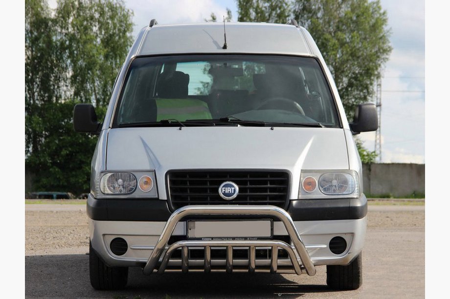 Citroen Jumpy 1996–2007 Bullbar WT002 (RVS) Image