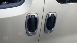 Fiat Doblo II 2010–2022 RVS deurgreep omlijsting (4 stuks) Carmos - Turks staal foto 5