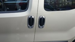 Fiat Doblo II 2010–2022 RVS deurgreep omlijsting (4 stuks) Carmos - Turks staal foto 6