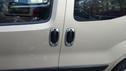 Fiat Doblo II 2010–2022 RVS deurgreep omlijsting (4 stuks) Carmos - Turks staal foto 7