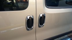 Fiat Doblo II 2010–2022 RVS deurgreep omlijsting (4 stuks) Carmos - Turks staal foto 11