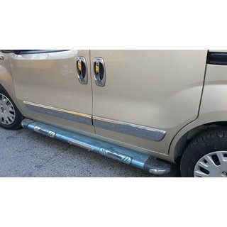 Deurstrip (set van 4, RVS) Citroen Nemo 2007–2017 foto 3