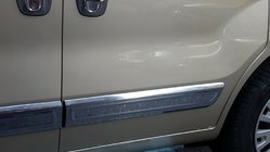 Peugeot Bipper 2008–2017 Deurstrip (set van 4, RVS) Carmos - Turks staal foto 4