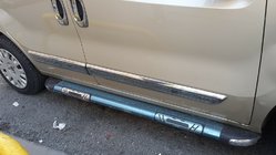 Peugeot Bipper 2008–2017 Deurstrip (set van 4, RVS) Carmos - Turks staal foto 6
