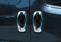 Fiat Doblo II 2010–2022 RVS deurgreep omlijsting (4 stuks) Carmos - Turks staal foto 2