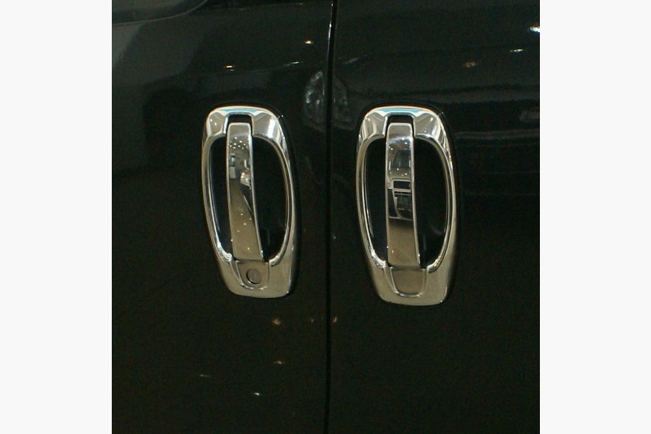 Fiat Fiorino/Qubo 2008–2024 Chroom deurhendel- en omlijstingset (RVS, 8-delig) Foto 3
