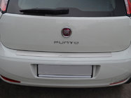 Fiat Punto Grande/EVO 2006–2018 RVS achterbumper beschermlijst Nataniko (2011+) foto 1