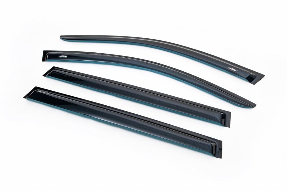 BMW 5 Serie E60/E61 2003–2010 Raamdeflectoren SW (4 stuks, HIC) Image