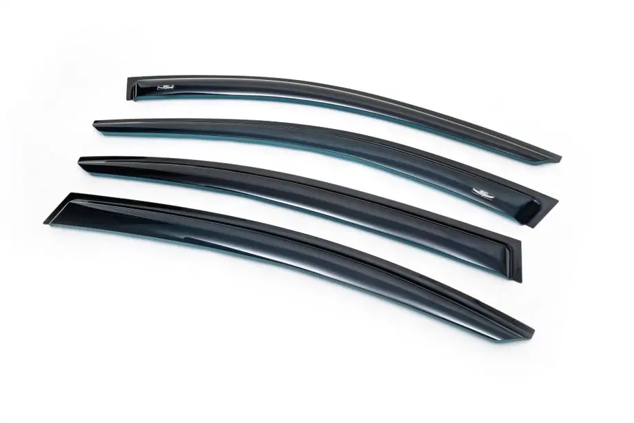 BMW 7 Serie F01/F02 2008–2015 Winddeflectoren F01 (4 stuks, HIC) Foto 1