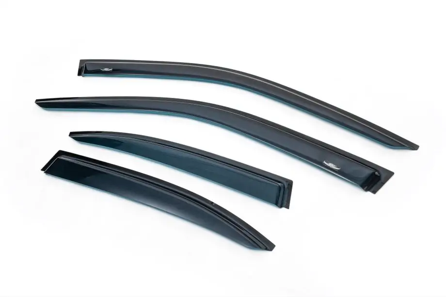 BMW 5 Serie E39 1996–2003 Raamwindschermen SD (set 4 stuks, HIC) Foto 5